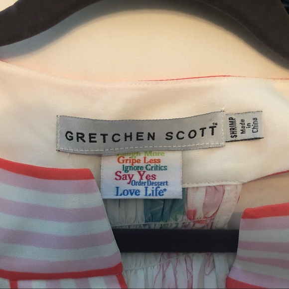 Gretchen Scott chiffon tank top - Picture 3 of 3